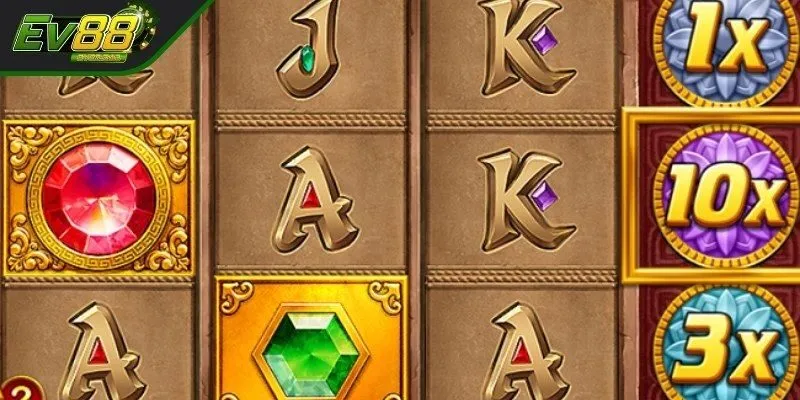 Ánh sáng phát ra từ những viên ngọc quý tạo nên không gian huyền bí đầy mê hoặc