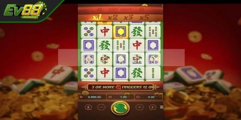 Giao diện bàn chơi Đường Mạt Chược sống động và dễ thao tác